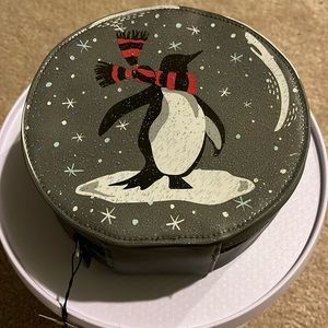 Vera Bradley whimsical Ornament Zippered Cosmetic Bag